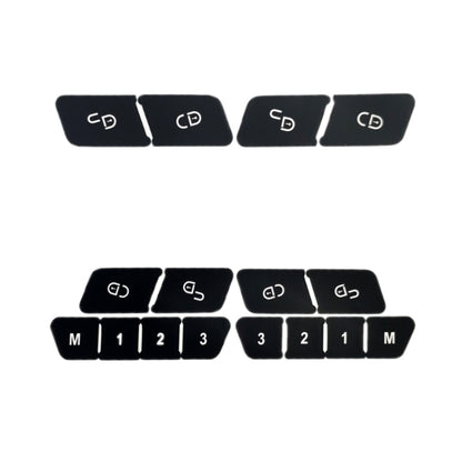 For Mercedes Benz W204/C300 2007-2014 Inner Door Switch Button Repair Sticker(Style 2) by buy2fix