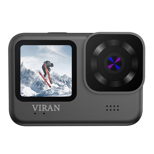 VIRAN V9 4K Dual Color Screen Diving Anti-Shake Action Camera Outdoor Cycling Travel Recorder(Square) - Sports Camera by VIRAN | Online Shopping UK | buy2fix