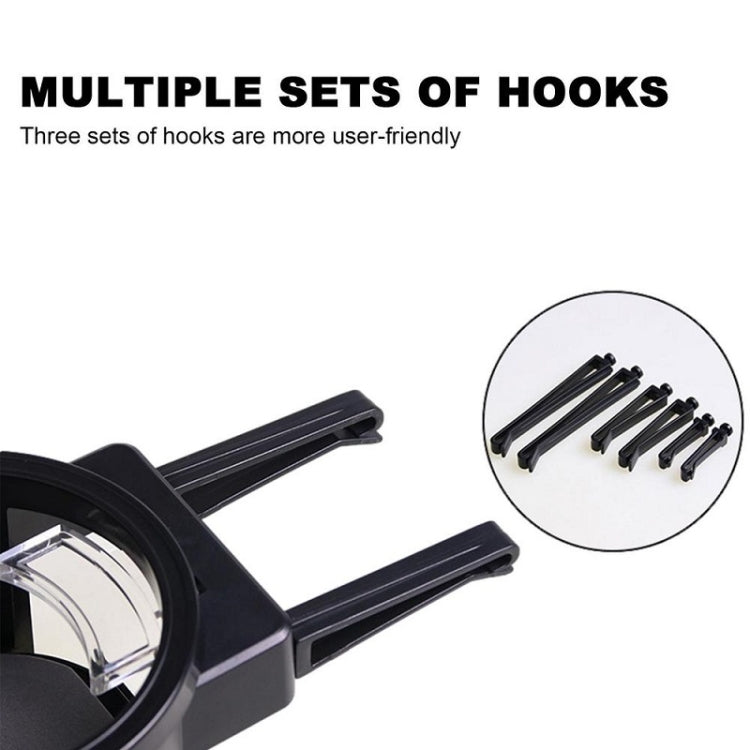 Car Air Conditioner Air Outlet Mobile Phone Water Cup Holder(Blue) by buy2fix