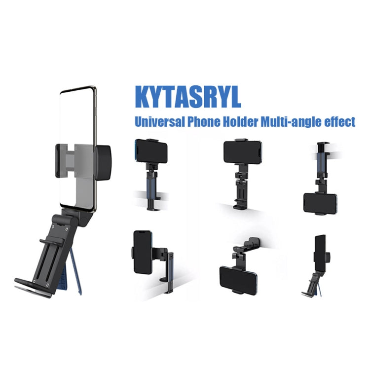 H2 Pro Multifunctional Folding 360-degree Rotating Travel Mobile Phone Lazy Holder(White) - Lazy Bracket by buy2fix | Online Shopping UK | buy2fix