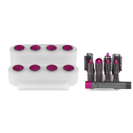 For Dyson Airwrap Storage Rack Can Store 8 Attachment(Rose Red) - For Dyson Accessories by buy2fix | Online Shopping UK | buy2fix