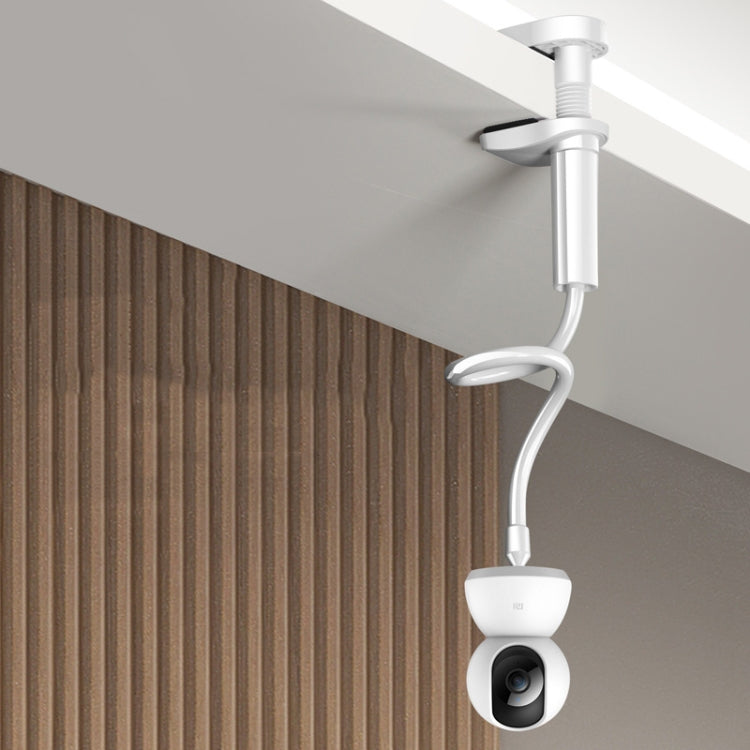 Punch-Free Surveillance Camera Mounting Bracket Cabinet Ceiling Rack, Model: White 50cm by buy2fix