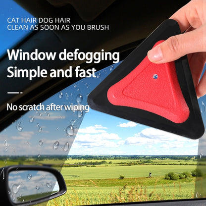 Car Glass Defogging Silicone Cleaning Scraper(Black) - Car washing supplies by buy2fix | Online Shopping UK | buy2fix