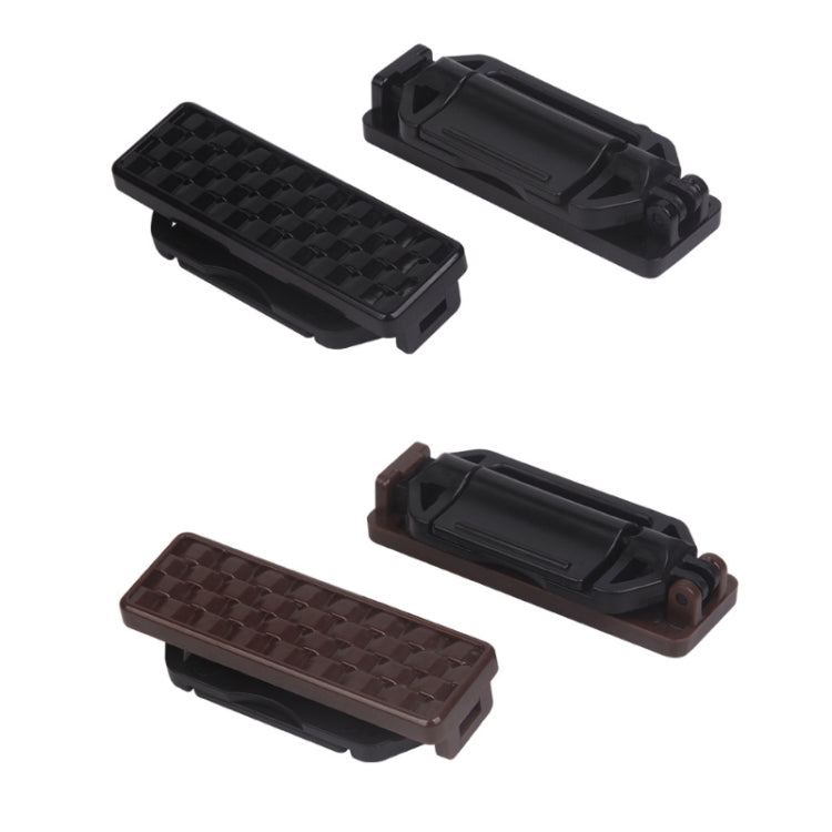 Car Safety Belt Limiter Buckle Anti-Strangle Clip(Brown) by buy2fix