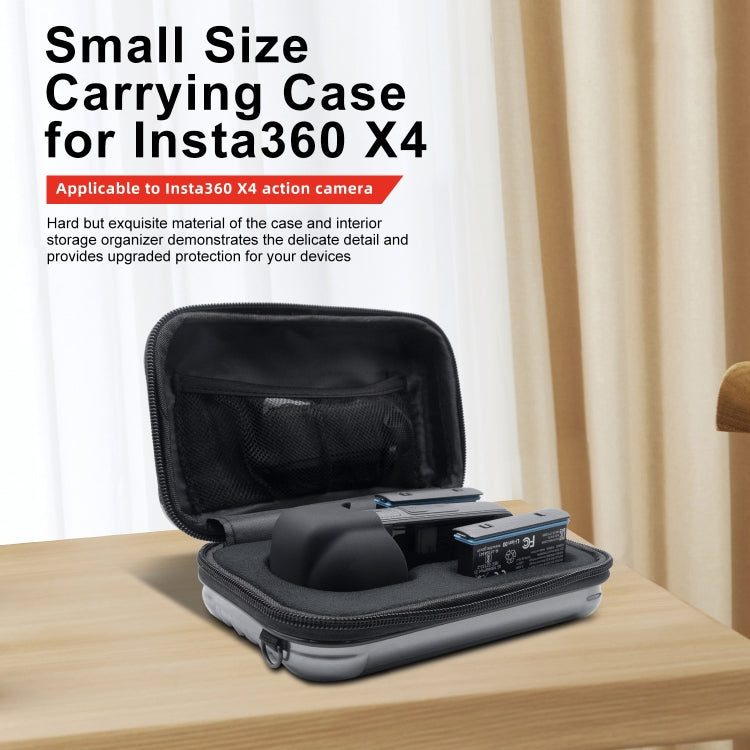 For Insta360 X5 / X4 aMagisn Storage Bag Hard Shell Protective Case(Gray) - Case & Bags by aMagisn | Online Shopping UK | buy2fix