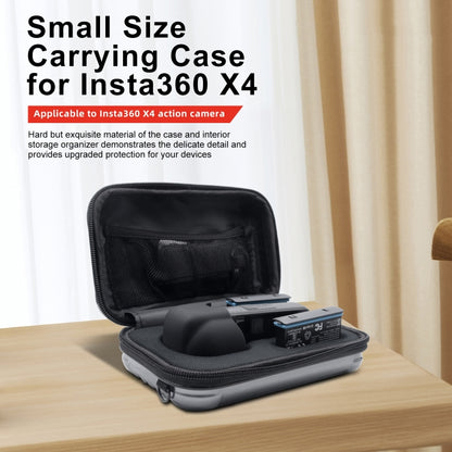 For Insta360 X5 / X4 aMagisn Storage Bag Hard Shell Protective Case(Gray) - Case & Bags by aMagisn | Online Shopping UK | buy2fix