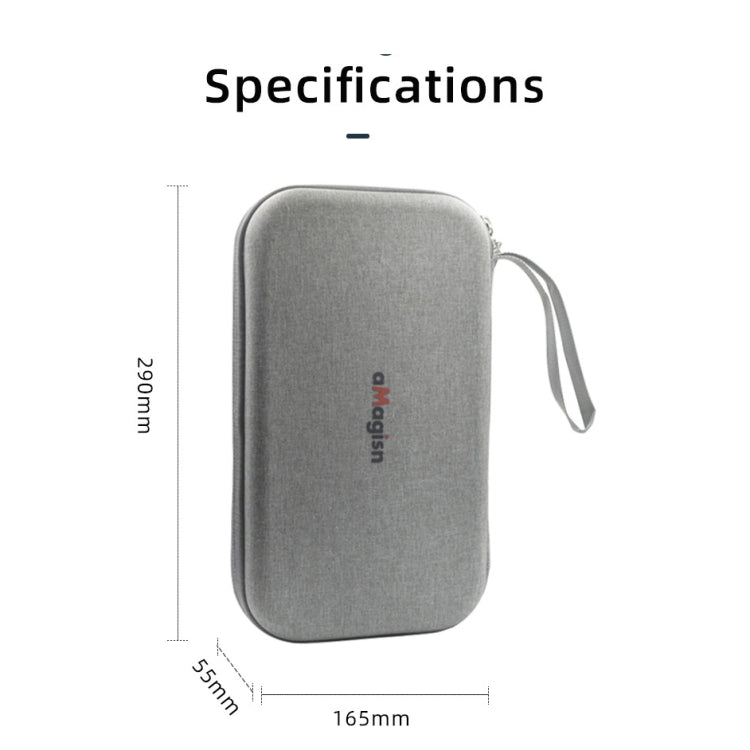 For Insta360 X5 / X4 aMagisn Medium Storage Bag Clutch Bag Protective Case - Case & Bags by aMagisn | Online Shopping UK | buy2fix