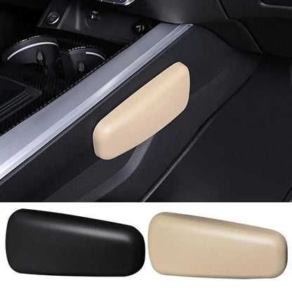 Car Driver Door Booster Pad Center Armrest Box Pad(Beige) by buy2fix