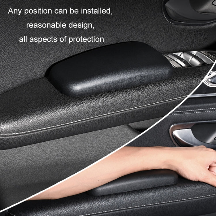 Car Driver Door Booster Pad Center Armrest Box Pad(Black) by buy2fix