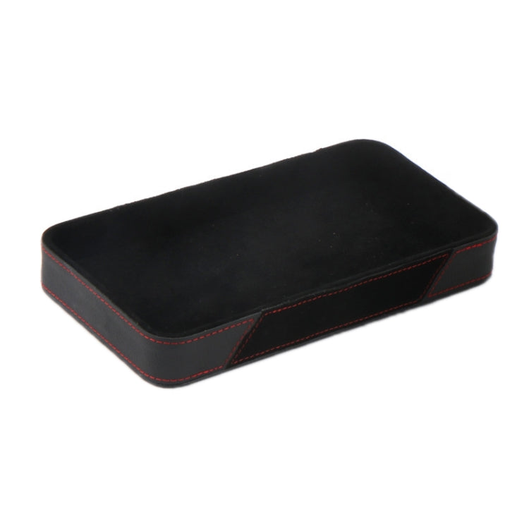 Car Multifunctional Dashboard Armrest Box Water Cup Storage Box, Color: Small Black by buy2fix
