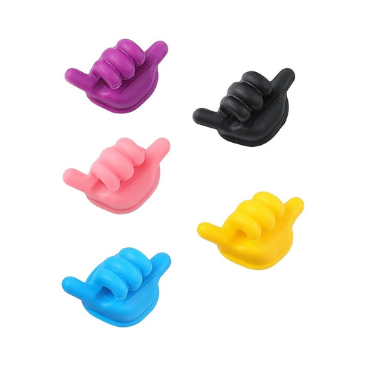 Car Front Storage Hook Desk Organization, Random Color Delivery, Size: 5pcs Large by buy2fix