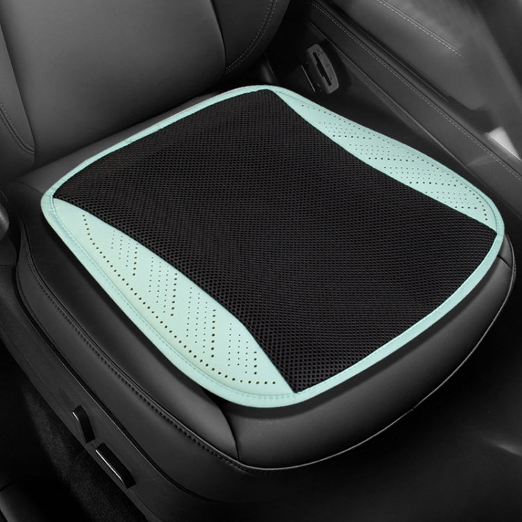 Car USB Summer Cool Ventilated Breathable Seat Cushion(Blue 8 Sets Fan) by buy2fix