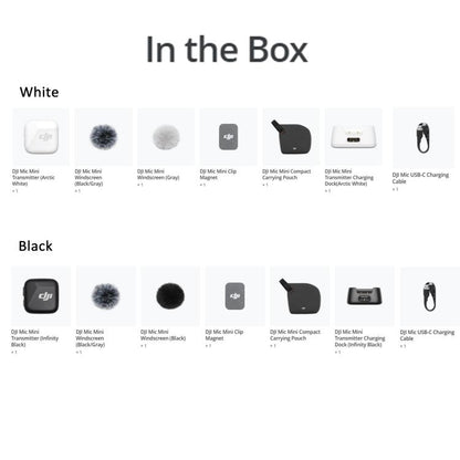 Original DJI Mic Mini Transmitter(White) - Microphone by DJI | Online Shopping UK | buy2fix