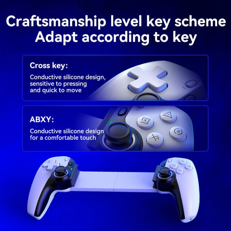D9 Wireless Phone Stretching Game Controller For Switch / PS3 / PS4(Blue) - Controller Gamepad by buy2fix | Online Shopping UK | buy2fix