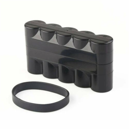 120 Film Negative Storage Box, Capacity: 5 Rolls+Silicone Straps by buy2fix