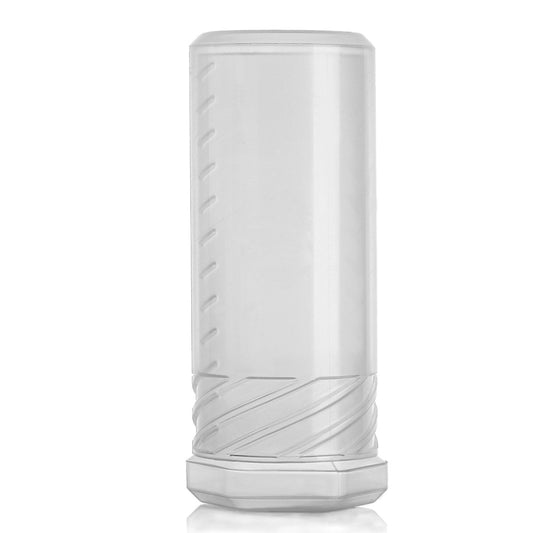 Transparent Plastic Travel Beard Brush Storage Tube - Shavers Parts by buy2fix | Online Shopping UK | buy2fix