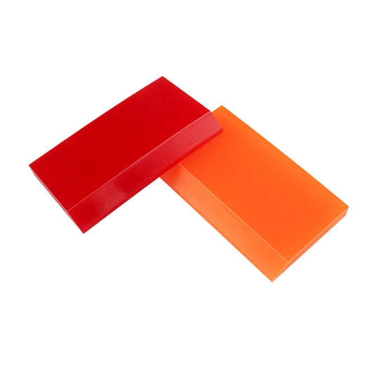 4pcs Car Cleaning Glass Water Film Soft Rubber Scraper, Color: Short  Orange - Sticker Tools by buy2fix | Online Shopping UK | buy2fix