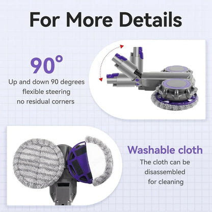 For Dyson V10 Digital Slim V12 Detect Slim Vacuum Cleaner Dry And Wet Mop Head With Water Tank - For Dyson Accessories by buy2fix | Online Shopping UK | buy2fix