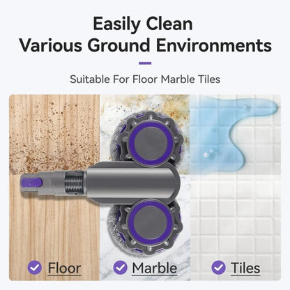 For Dyson V10 Digital Slim V12 Detect Slim Vacuum Cleaner Dry And Wet Mop Head With Water Tank - For Dyson Accessories by buy2fix | Online Shopping UK | buy2fix