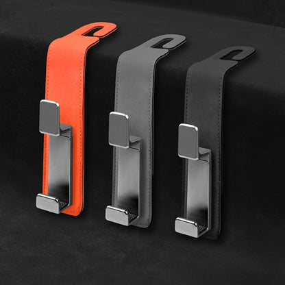 Car Multifunctional Hidden Hook Seat Back Storage Hook(Orange) by buy2fix