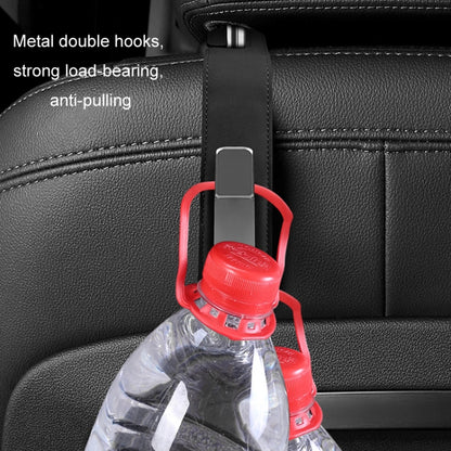Car Multifunctional Hidden Hook Seat Back Storage Hook(Gray) by buy2fix