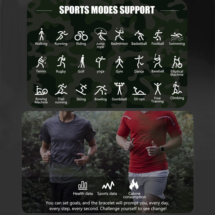 C20Plus 1.81-inch Health Monitoring Waterproof Bluetooth Call Smart Watch, Color: Black by buy2fix