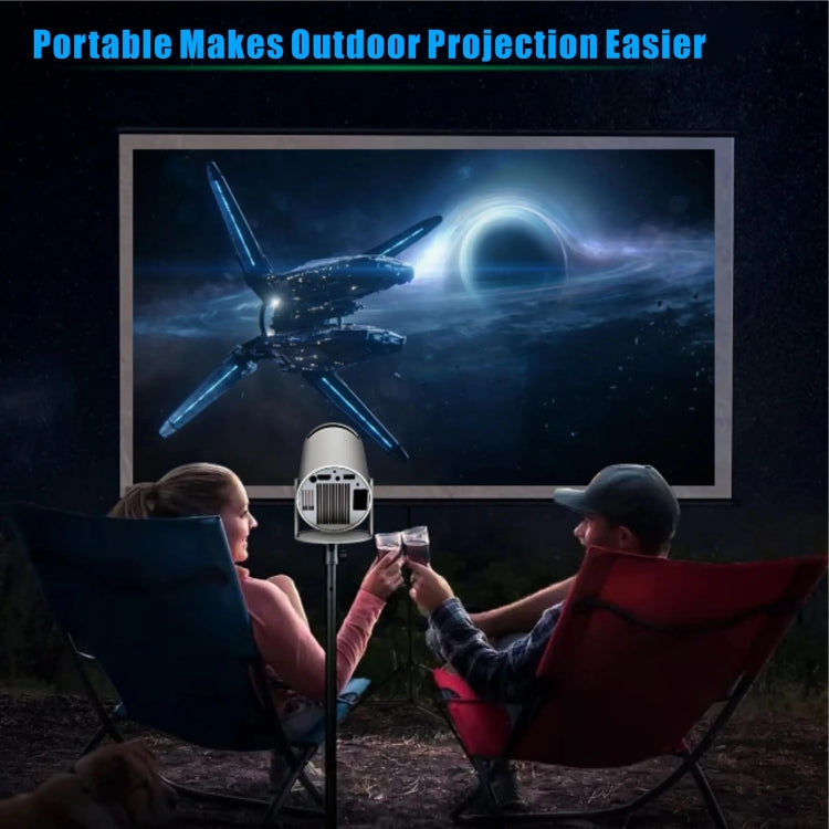 HY300 PRO Smart Projector Android 11.0 System 160 Lumen Portable Projector(EU Plug) - Mini Projector by buy2fix | Online Shopping UK | buy2fix