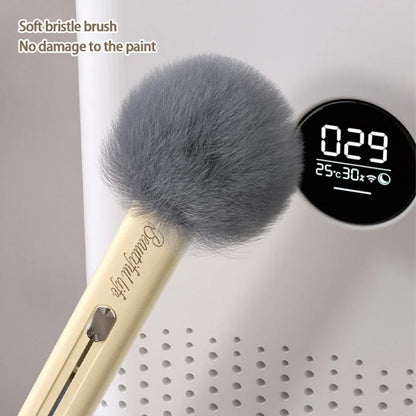 Car Air Conditioner Air Outlet Gap Dust Cleaning Soft Brush(Grey) - Car washing supplies by buy2fix | Online Shopping UK | buy2fix