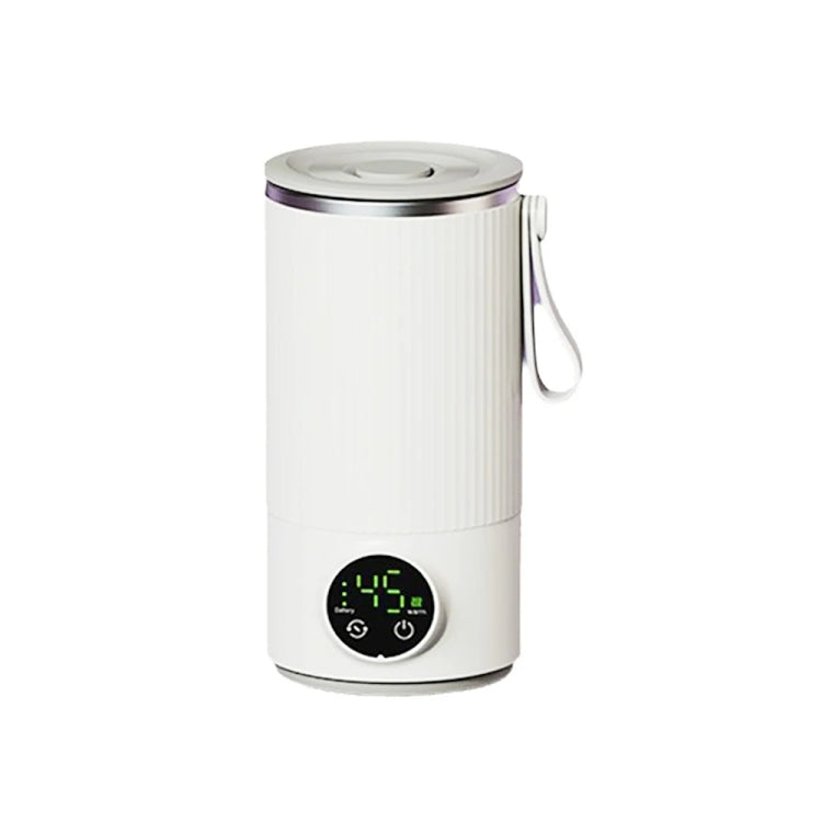 Wireless Milk Warmer Heating Mixing Cup for Coffee / Cereal / Medicine Preparation(White) by buy2fix