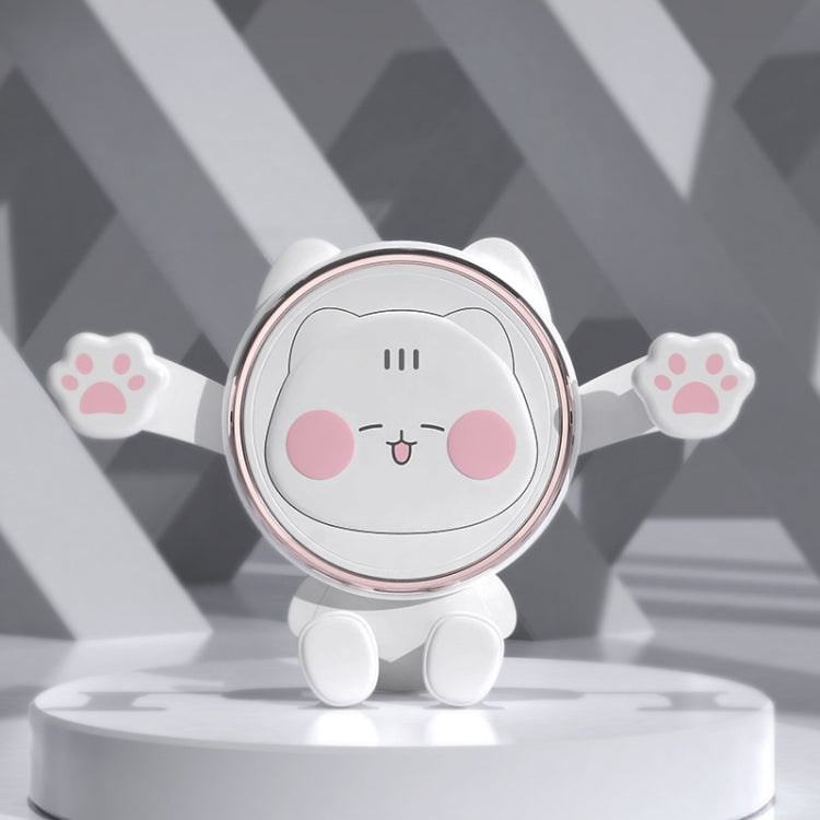 ICARER FAMILY AK-01 Car Air Outlet Cartoon Phone Holder Car Navigation Gravity Support Frame(White) by ICARER FAMILY