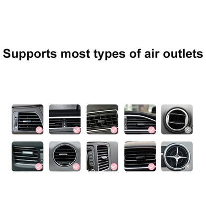 ICARER FAMILY AK-01 Car Air Outlet Cartoon Phone Holder Car Navigation Gravity Support Frame(White) by ICARER FAMILY