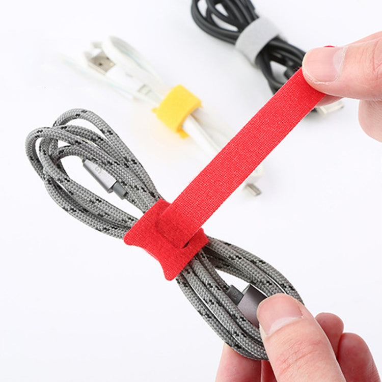 20pcs Nylon Fixed Packing Tying Strap Data Cable Storage Bundle, Model: 10 x 100mm Black by buy2fix