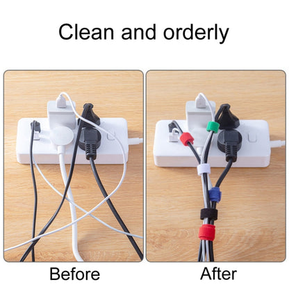 20pcs Nylon Fixed Packing Tying Strap Data Cable Storage Bundle, Model: 12 x 150mm Black by buy2fix