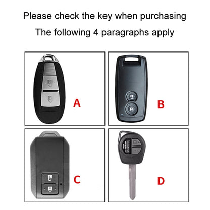 For Suzuki A Car Key Cover Multifunctional Keychain Anti-lost Number Plate by buy2fix