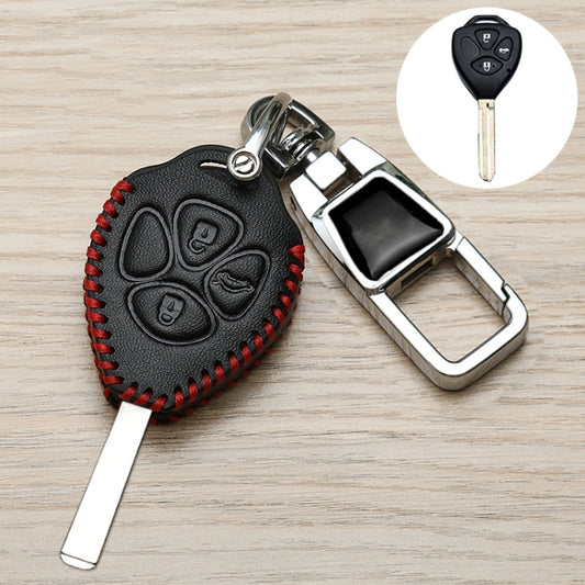 For Toyota Car Key Cover Multifunctional Keychain Anti-lost Number Plate, Style: H by buy2fix