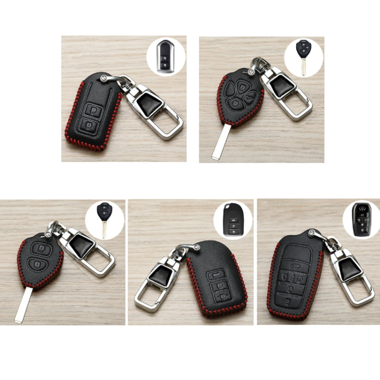For Toyota Car Key Cover Multifunctional Keychain Anti-lost Number Plate, Style: J by buy2fix