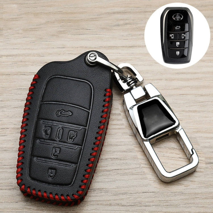 For Toyota Car Key Cover Multifunctional Keychain Anti-lost Number Plate, Style: K by buy2fix