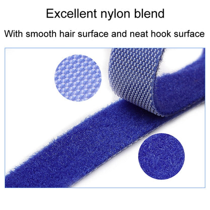 20pcs Data Cable Storage And Management Strap T-Shape Nylon Binding Tie, Model: Blue 10 x 100mm by buy2fix