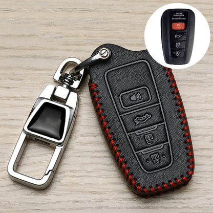 For Toyota Car Key Cover Multifunctional Keychain Anti-lost Number Plate, Style: F4 by buy2fix