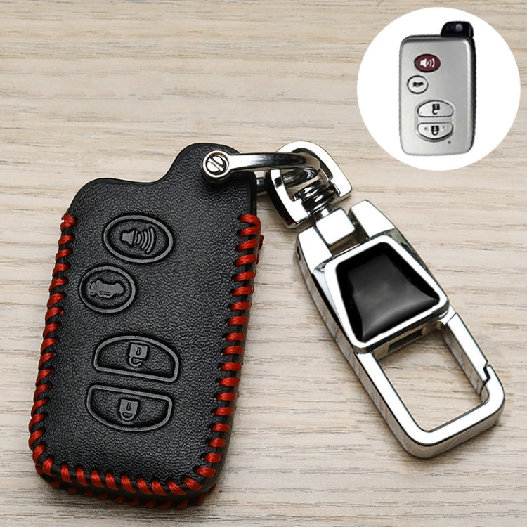 For Toyota Car Key Cover Multifunctional Keychain Anti-lost Number Plate, Style: L4 by buy2fix