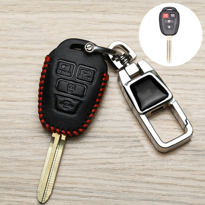 For Toyota Car Key Cover Multifunctional Keychain Anti-lost Number Plate, Style: P4 by buy2fix