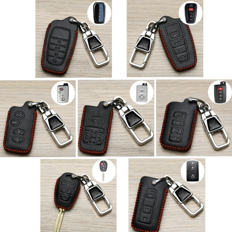 For Toyota Car Key Cover Multifunctional Keychain Anti-lost Number Plate, Style: D4 by buy2fix