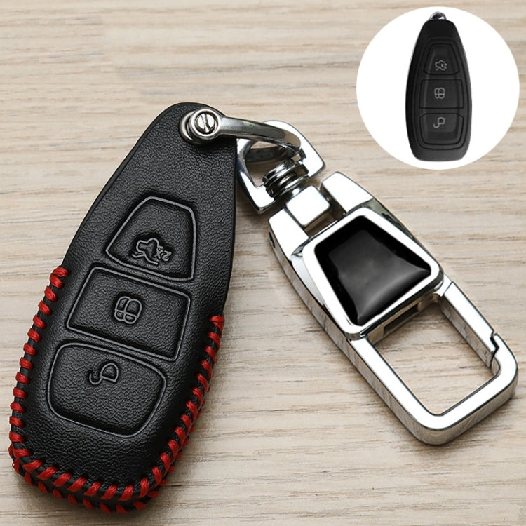 For Ford Car Key Cover Keychain Anti-lost Number Plate, Style: E by buy2fix