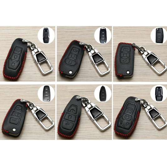 For Ford Car Key Cover Keychain Anti-lost Number Plate, Style: E by buy2fix