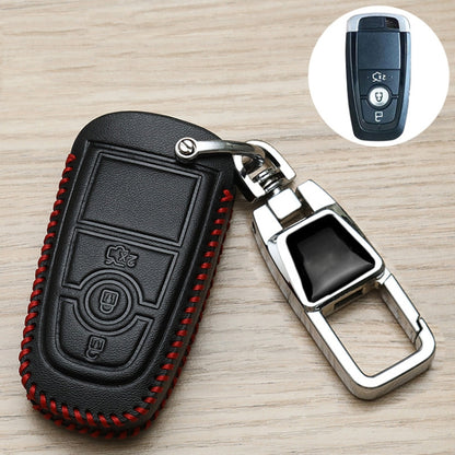 For Ford Car Key Cover Keychain Anti-lost Number Plate, Style: G by buy2fix