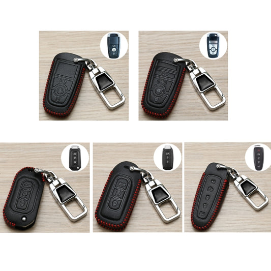 For Ford Car Key Cover Keychain Anti-lost Number Plate, Style: I by buy2fix