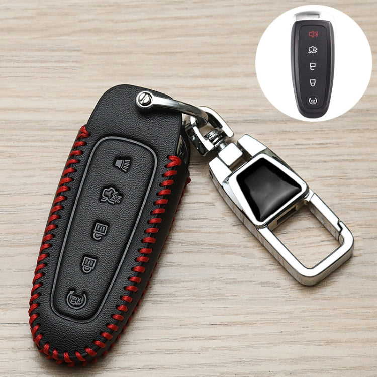 For Ford Car Key Cover Keychain Anti-lost Number Plate, Style: K by buy2fix