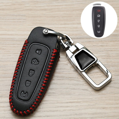 For Ford Car Key Cover Keychain Anti-lost Number Plate, Style: K by buy2fix