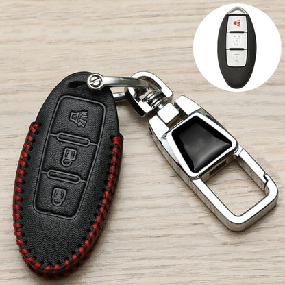 For Nissan Car Key Cover Keychain Anti-lost Number Plate, Style: A by buy2fix