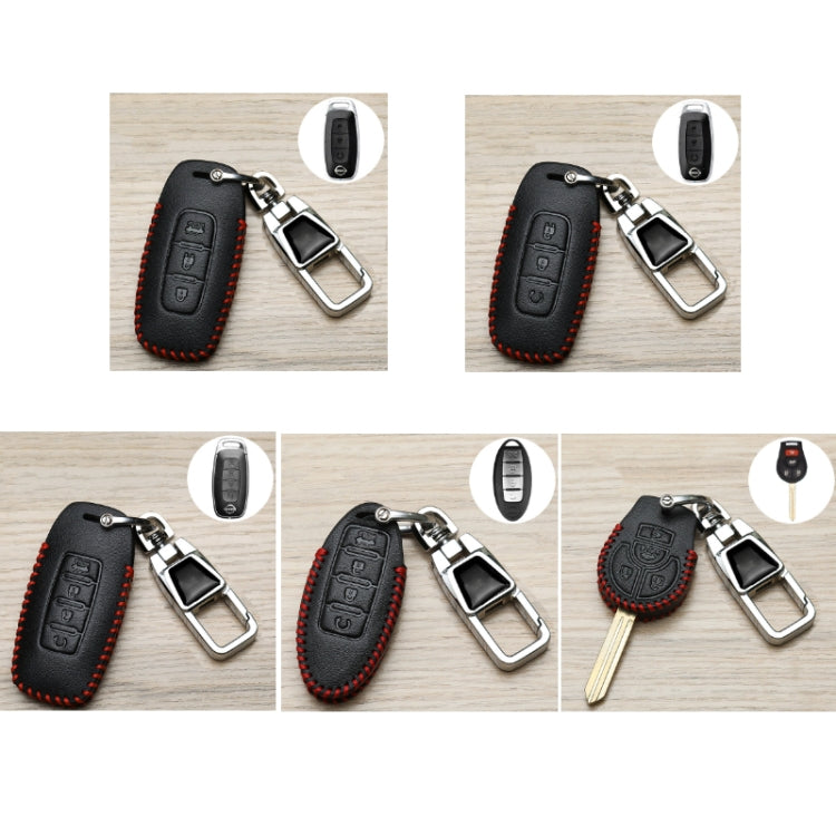 For Nissan Car Key Cover Keychain Anti-lost Number Plate, Style: Y by buy2fix